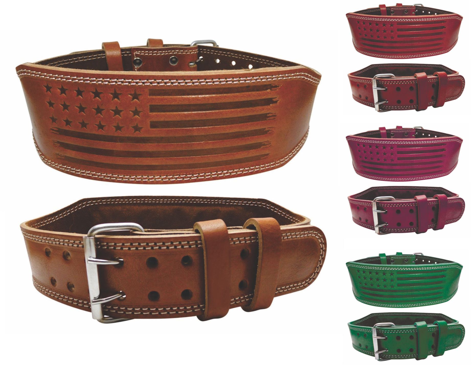 Leather Weightlifting Belt - ACS-1240