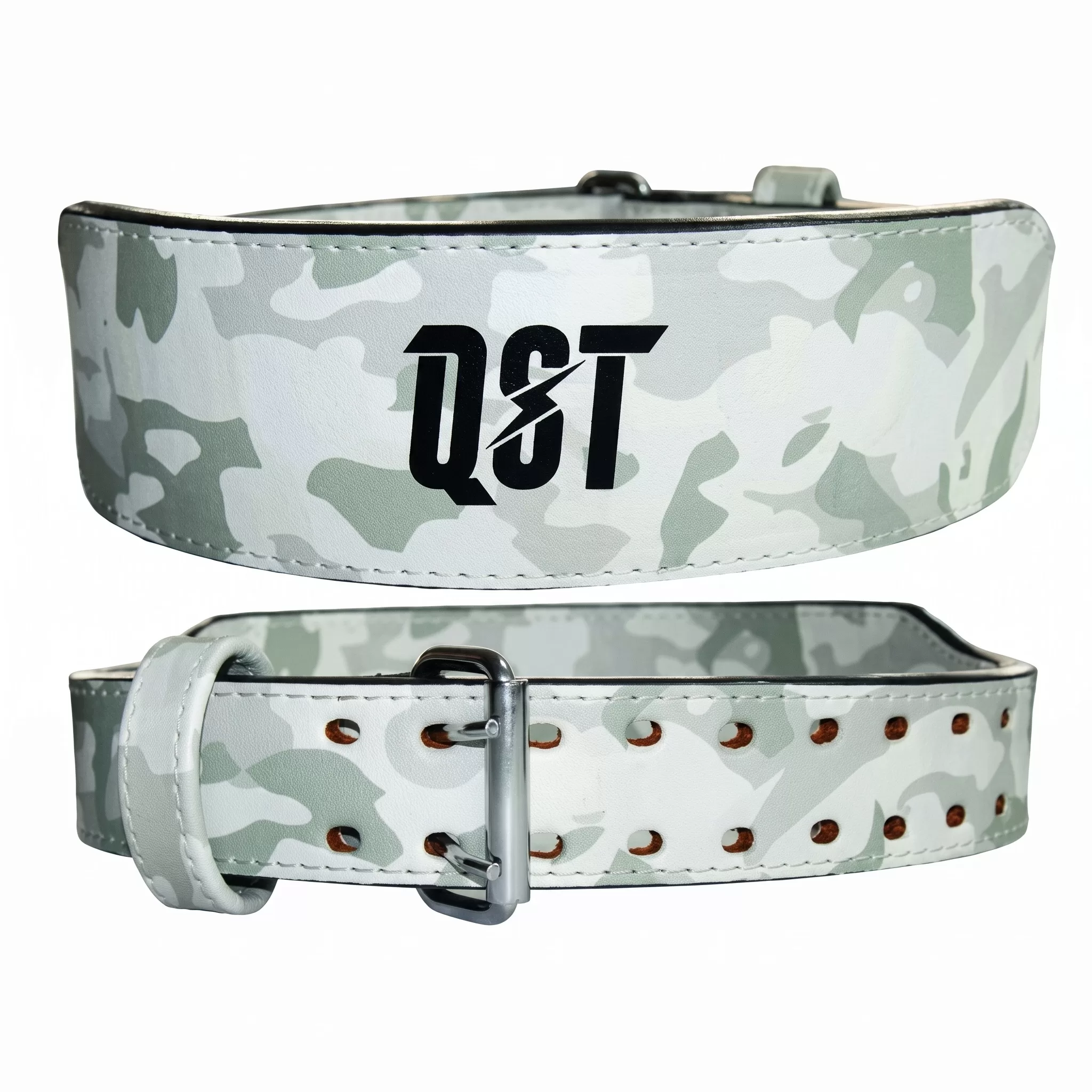 Leather Belt (7) Weight Training Belt Back support Fitness Belt Quick locking lifting belt