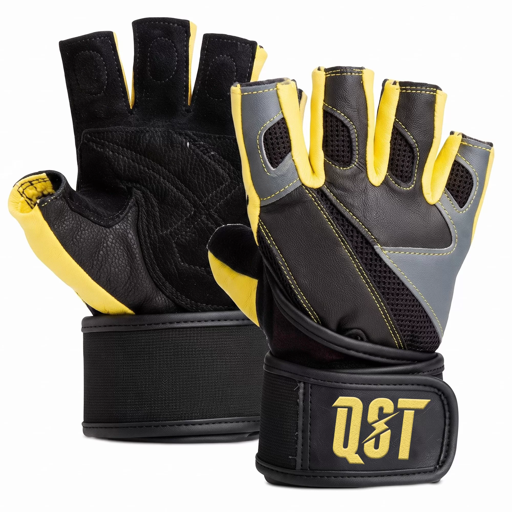 QST-3712 bodybuilding gloves Fingerless gloves Exercise gloves