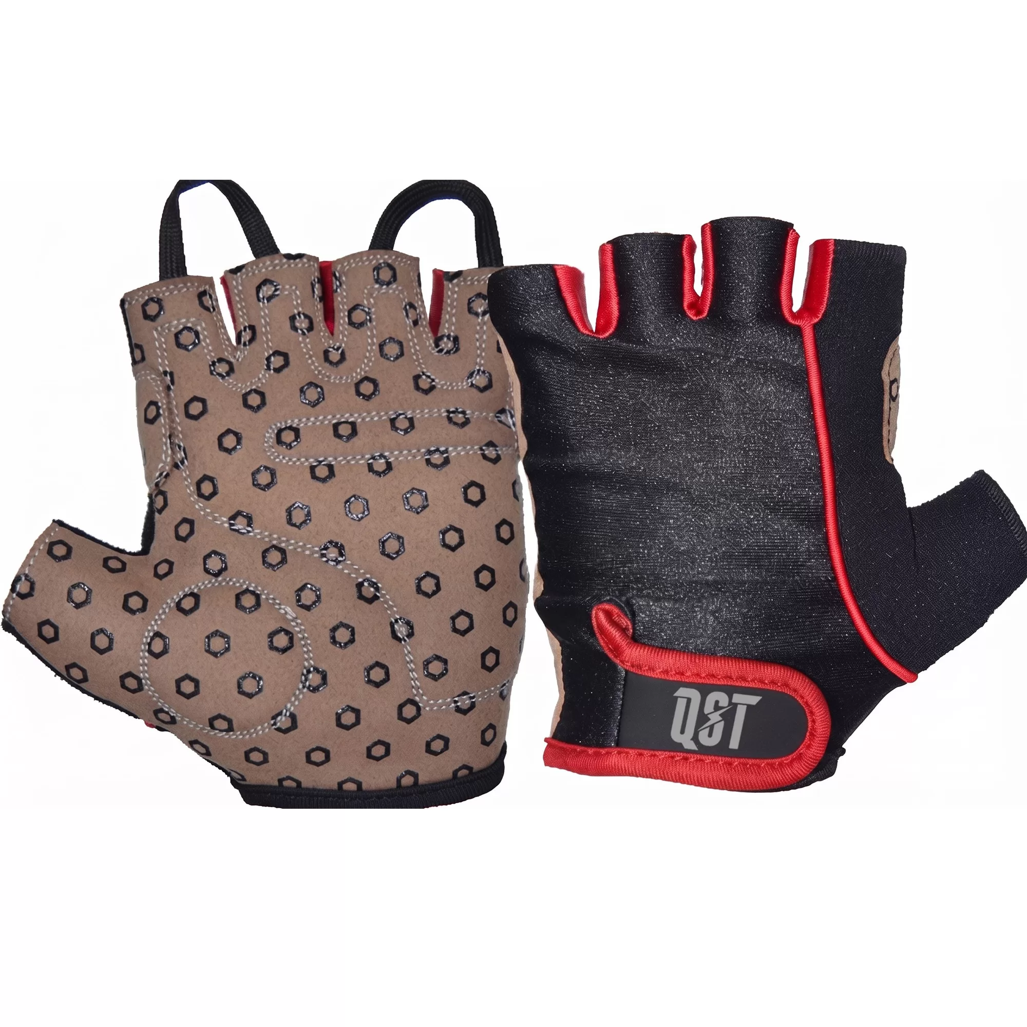 QST-3742 Half Finger Lifting Gloves Men's gym gloves