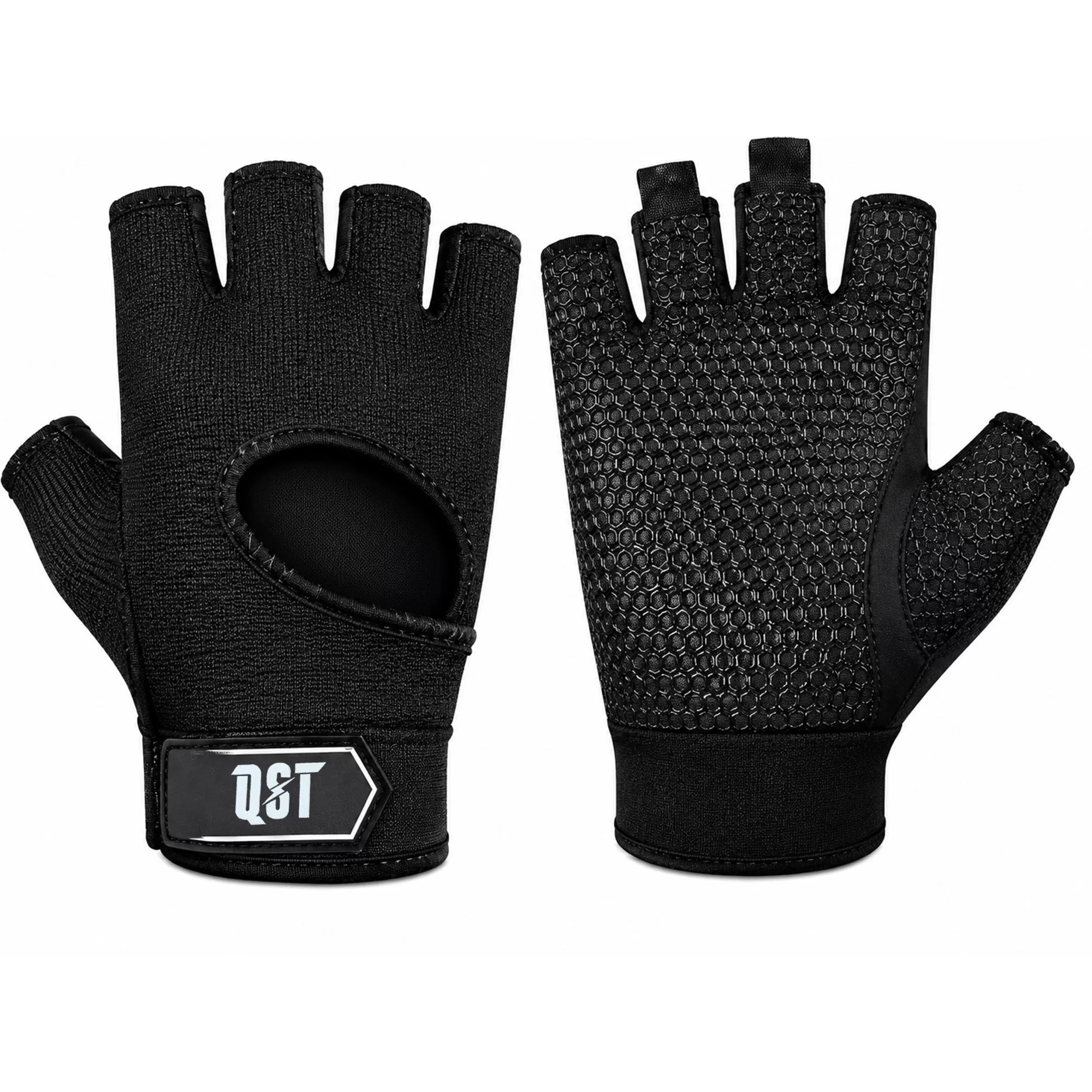 QST-3746 Exercise gloves Half Finger Lifting Gloves Workout Gloves