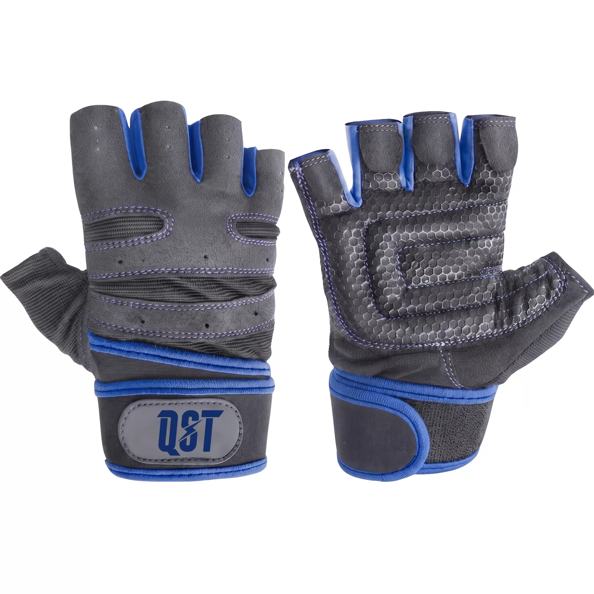 QST-3759 Half Finger Lifting Gloves Half Finger Lifting Gloves Gym Gloves