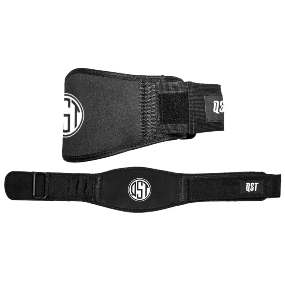 Foam Nylon Weightlifting Belt Grey Weight Training Belt Back support Fitness Belt Quick locking lifting belt