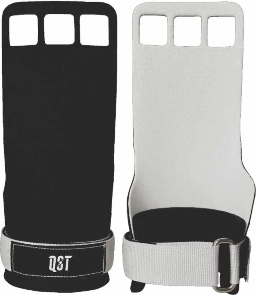 06.webp Grey 3-Hole Crossfit Hand Grip - Image 1