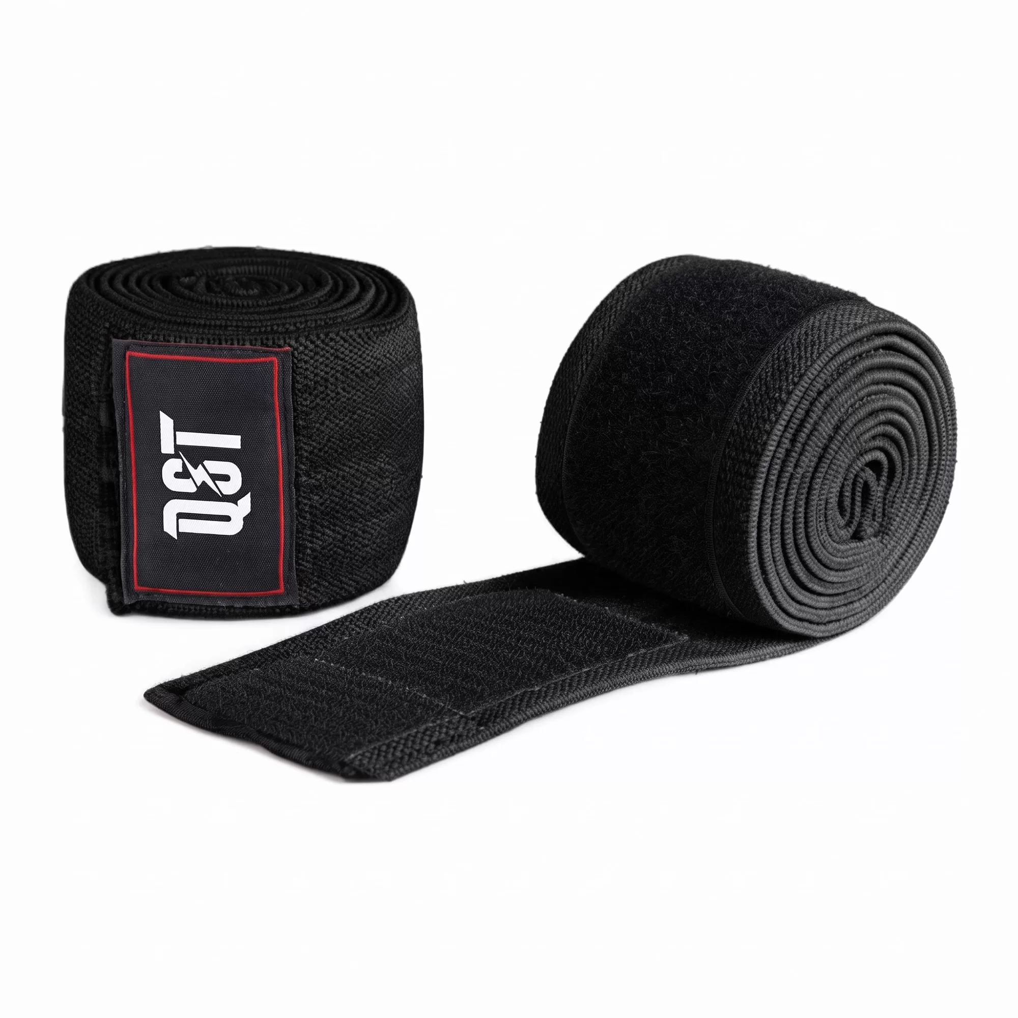 Untitled-3.webp Solid Black Elbow Wraps - Image 1