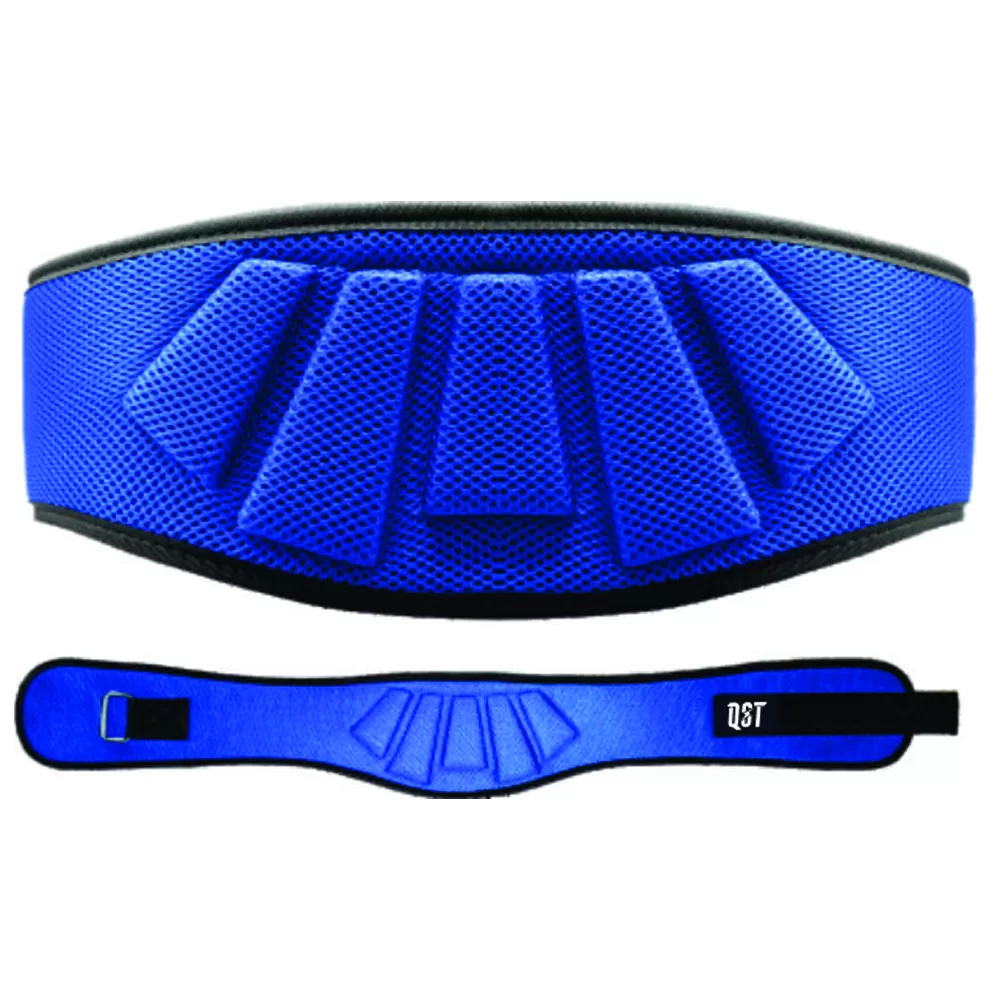nylon-belt-7-1.webp Nylon Mesh Lifting Belt Blue - Image 1