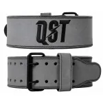 Grey Powerlifting Double Prong Belt
